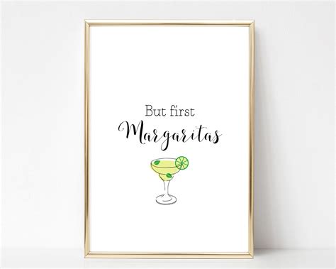 But First Margaritas Margaritas Quote Kitchen Quote Etsy In 2020