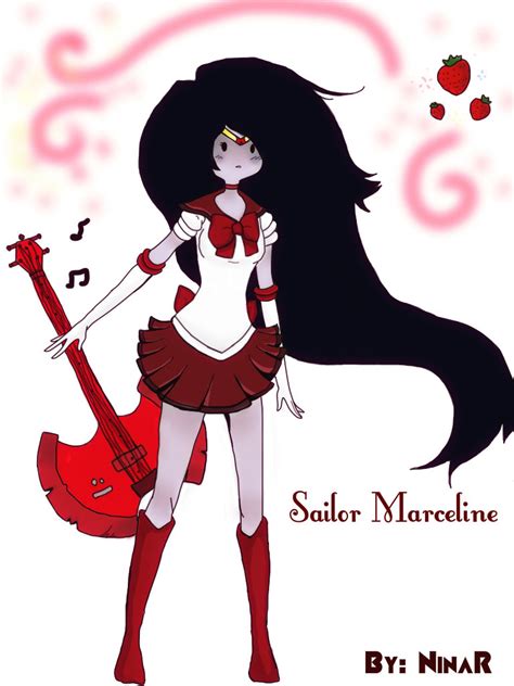 sailor marceline adventure time by nina cosplay on deviantart