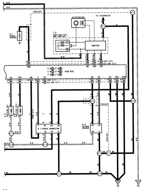 wiring diagram  toyota pickup wiring diagram
