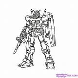Coloring Mecha Designlooter Draw Step 700px 44kb sketch template