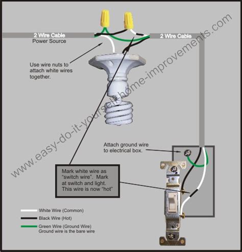 light switch  outlet wiring diagram