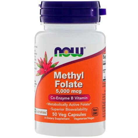 foods methyl folate  mcg  veg capsules  iherb