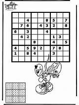 Sudoku Diddl Funnycoloring Puzzle Advertisement sketch template