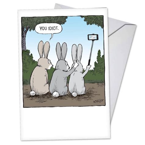 ceag easter card bunny selfies greeting card  etsy happy