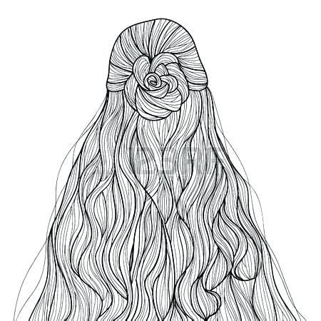 hairstyle coloring pages printable rodneytudixon