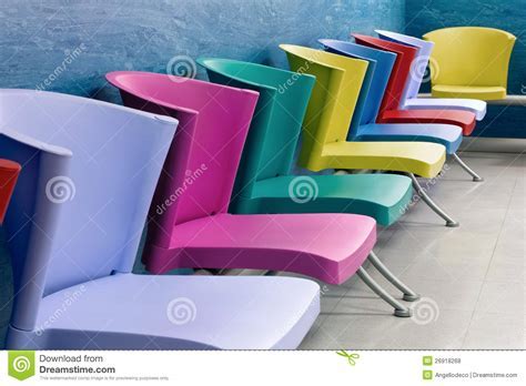 Colorful Chairs In A Waiting Room Royalty Free Stock Photos Image: 26918268 Colorful Chairs In A Waiting Room Royalty Free Stock Photos Image: 26918268