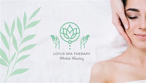 lotus spa therapy  behance