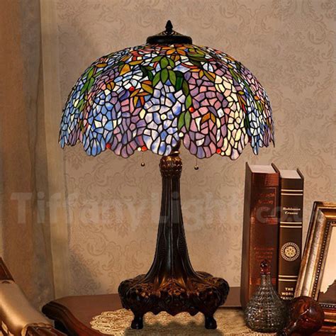 22 Inch Wisteria Tiffany Table Lamp