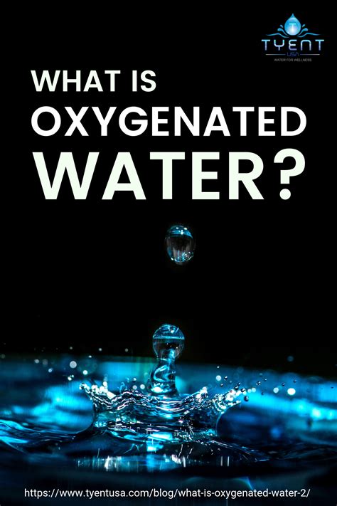 oxygenated water whats  big deal experts answer