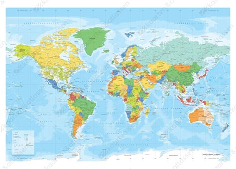 wereldkaart xxl staatkundig nederlandstalig  kaarten en atlassennl