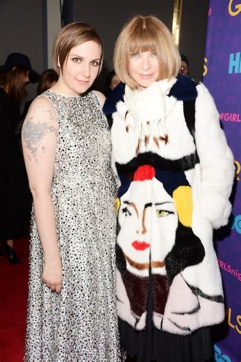 last night s parties lena dunham is joined by her girls co stars for