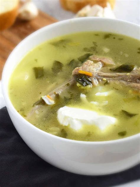 shchavel borscht shchavel borshch sorrel soup ukiedaily recipe