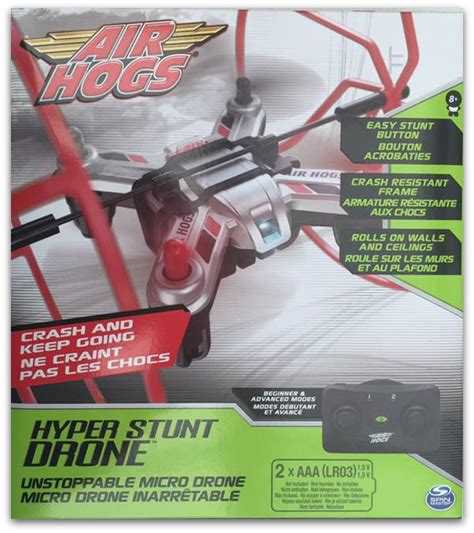 review spinmaster air hogs hyper stunt drone