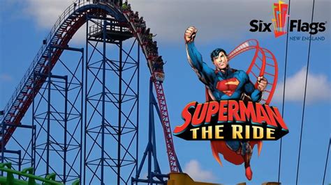 Superman The Ride Six Flags New England Youtube