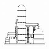 Refinery Petroleum Pipeline sketch template