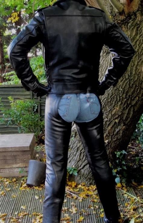 cheeky monkeys leather denim leather pants chaps