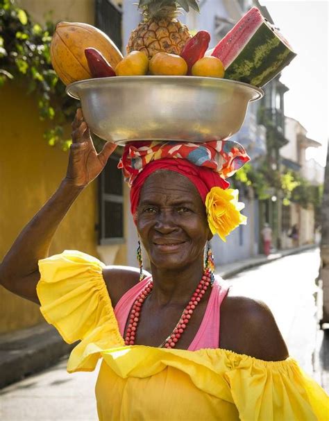 a fruit vendor in plaza santo domingo caribbean culture caribbean art