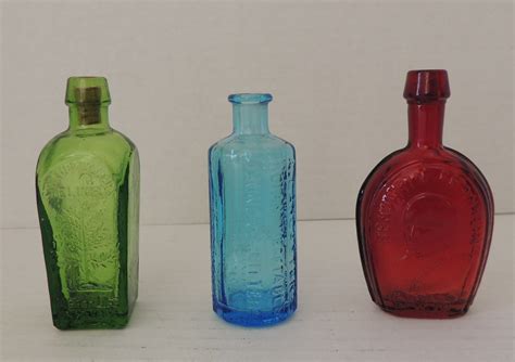 mini collectible wheaton glass bottles bottles decoration glass