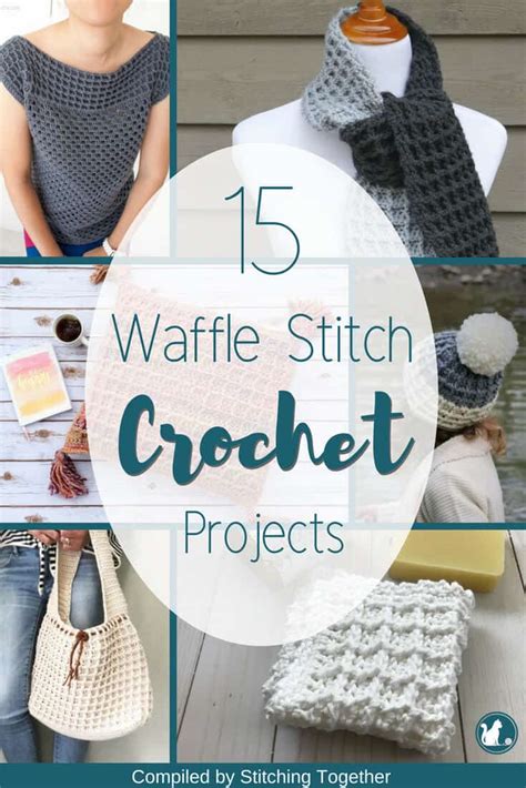 waffle stitch crochet pattern roundup