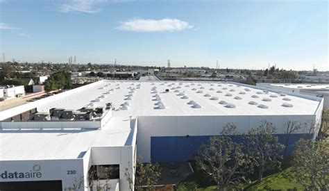 california warehouse brightens   skylights construction specifier