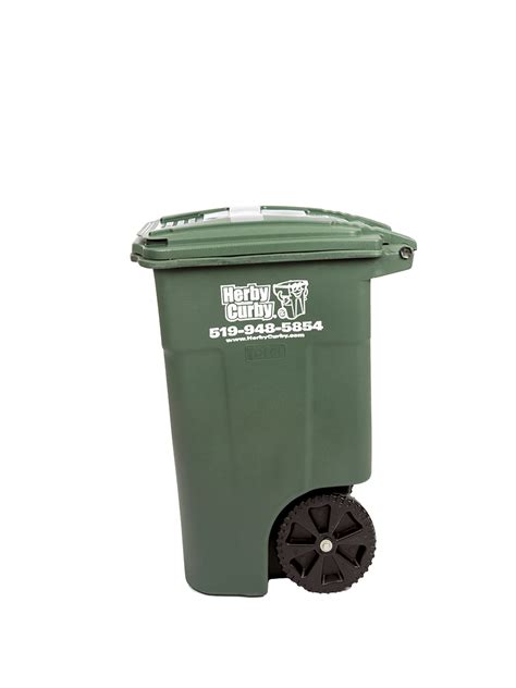 waste container small  gal   herby curby