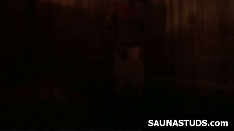 Three Gays Slurping Cocks In Sauna