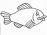 Fish Coloring Printable Pages Pattern Color Easy Outlines Sheet Lure Fishing Pa Make Popular Clipartmag Getdrawings Coloringhome sketch template