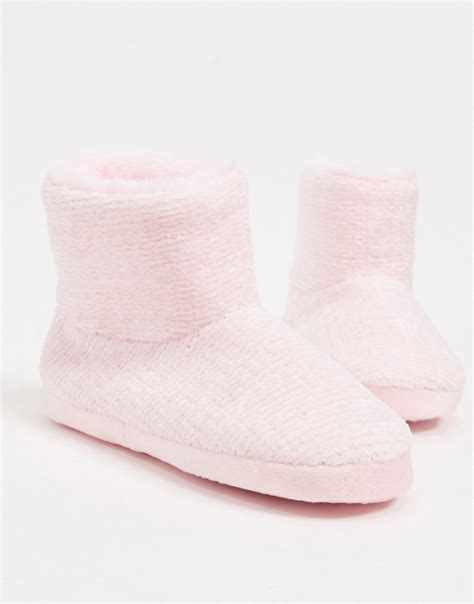 asos design zodiac boot slippers  pink fashion  rogue