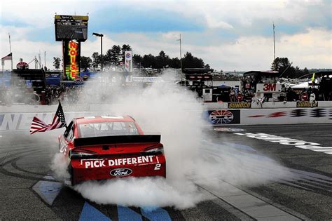 keselowski comes out on top in new hampshire the morning