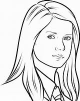 Potter Ginny Weasley Pièces sketch template