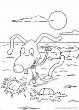 Rugrats Spike Coloring Pages Xcolorings Noncommercial Individual Only Use sketch template