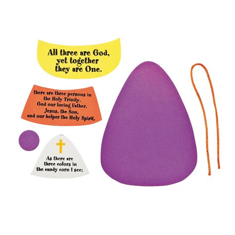 candy corn trinity craft kit craft kits  pieces  ebay