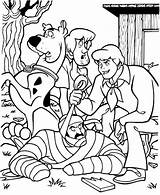 Coloring Scooby Doo Monster Pages Sheets Popular sketch template