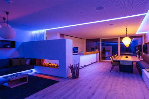 inspirational led strip lights living room home decoration style  art ideas