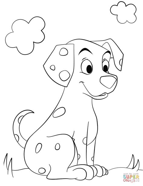 coloring pages dalmatian dogs