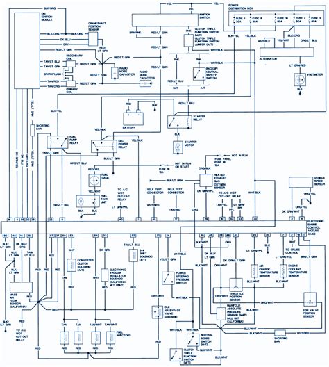 ford ranger starter wiring diagram