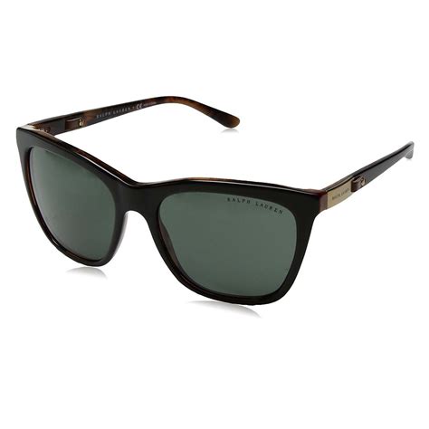 new ralph lauren rl8151q top black sunglasses 5260 71 55 17 140 green