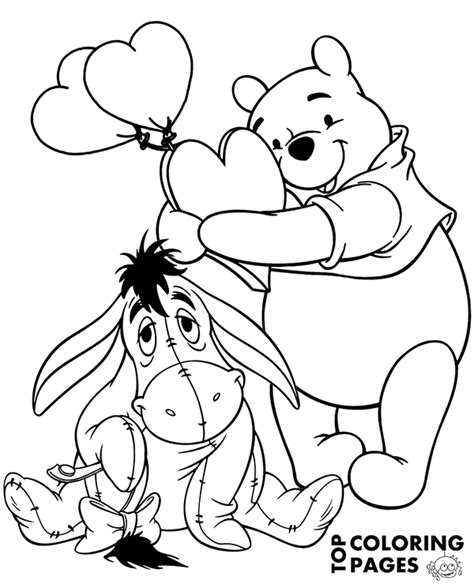 printable eeyore coloring pages  kids cartoon coloring pages