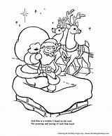 Nicholas St Visit Night Before Christmas Twas Honkingdonkey Coloring Pages Stories sketch template