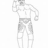 Jericho Kane Colorir Wyatt Bray Lutador Luchadores Wrestler Luchador Lucha Hellokids Große sketch template
