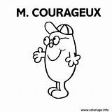 Courageux Monsieur Coloriage Imprimer Coloriages Fois Imprimé sketch template