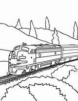 Coloring Train Pages Trains Kids Drawing Printable Dream Draw sketch template