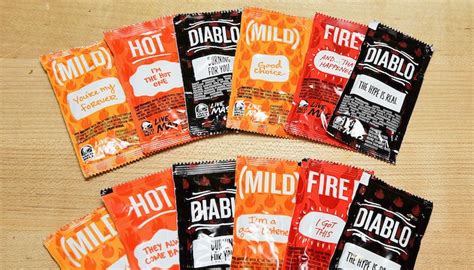 taco bell bike inspired  sauce packets  exists
