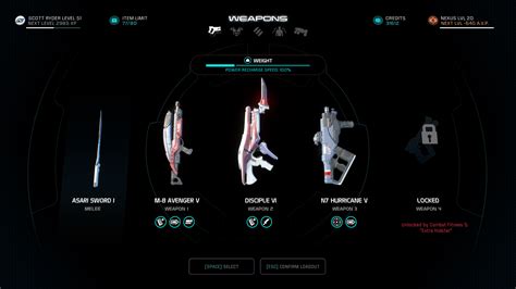 Mass Effect Andromeda Guide Best Weapons For Every Type