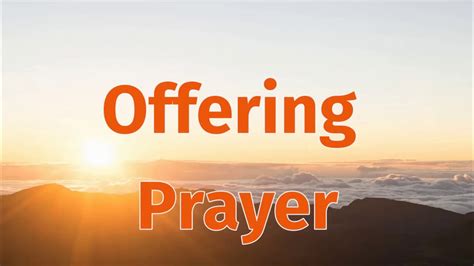 offering prayers  readings youtube