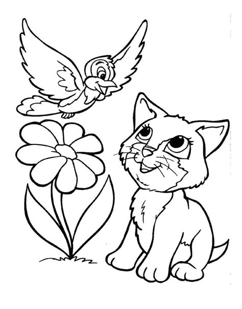 kitten coloring pages    clipartmag