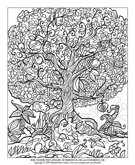 tree  life coloring pages  getcoloringscom  printable