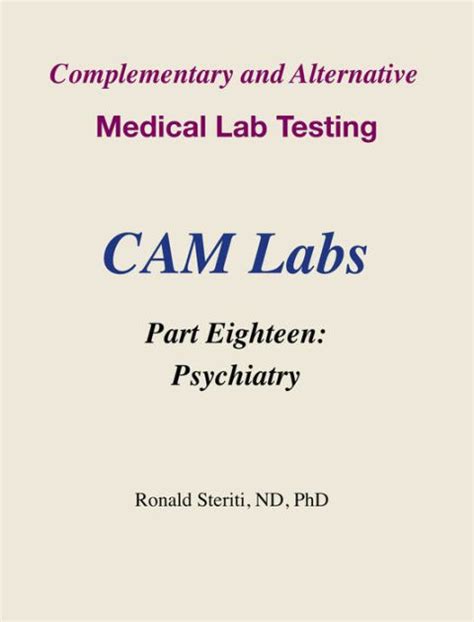 complementary and alternative medical lab testing part 18 psychiatry