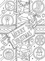 Ausmalbilder Kleurplaat Weihnachten Erwachsene Mandala Coole Pinnwand Auswählen Weihnachtliche sketch template