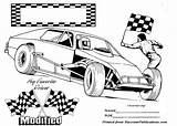 Coloring Car Modified Nascar Race Dirt Pages Track Clipart Drawing Cars Colouring Printable Catalog Print Racing Clip Sprint Kids Sports sketch template